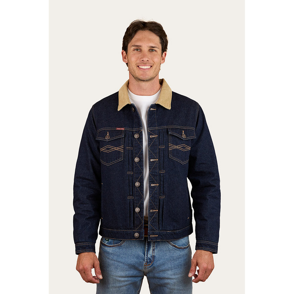 Ringers Western Devonport Mens Denim Trucker Jacket
