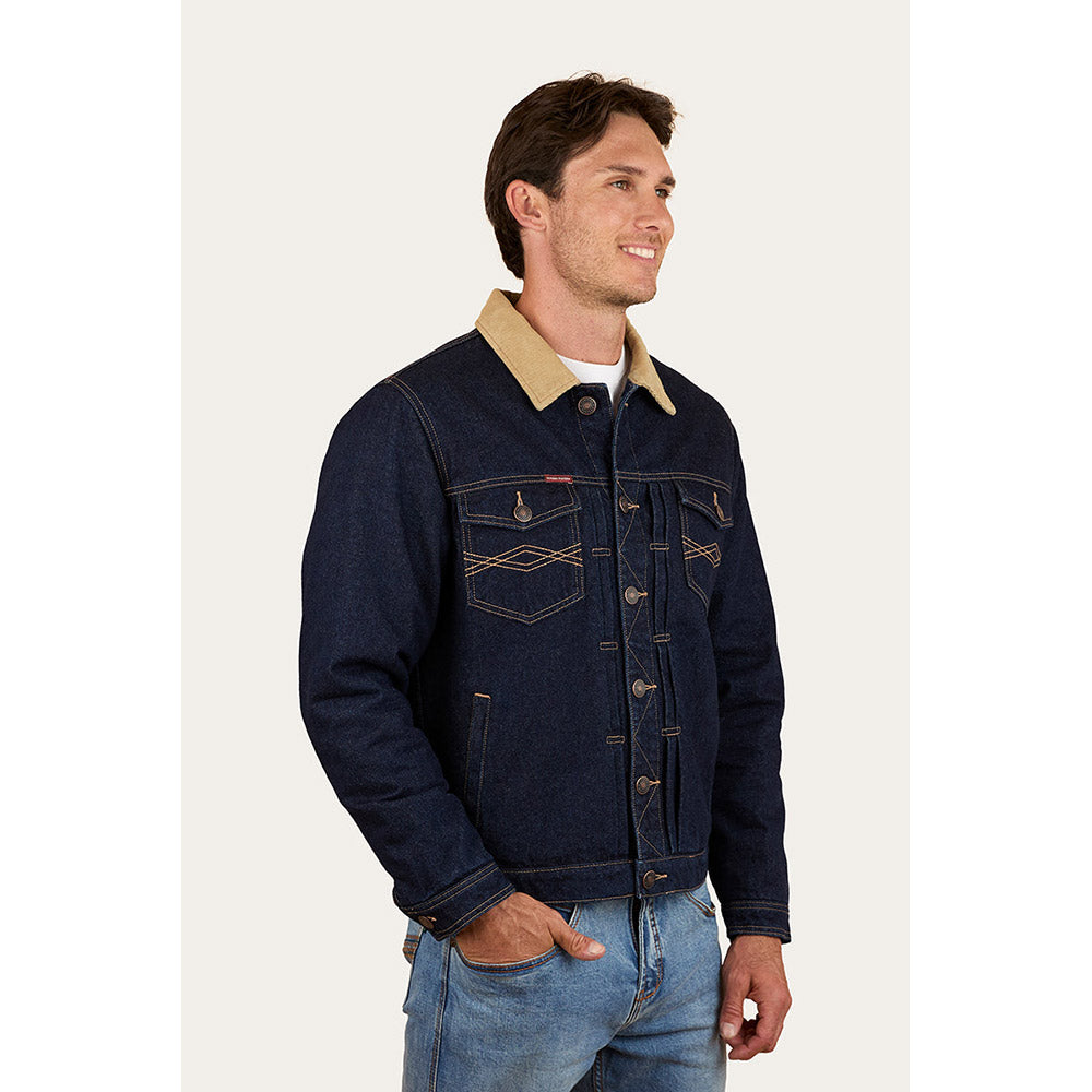 Ringers Western Devonport Mens Denim Trucker Jacket