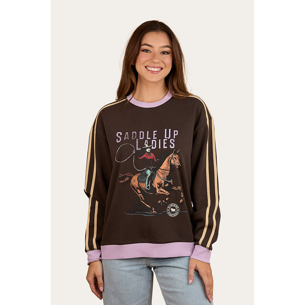 Ringers Western Saddle Up Pullover Crew