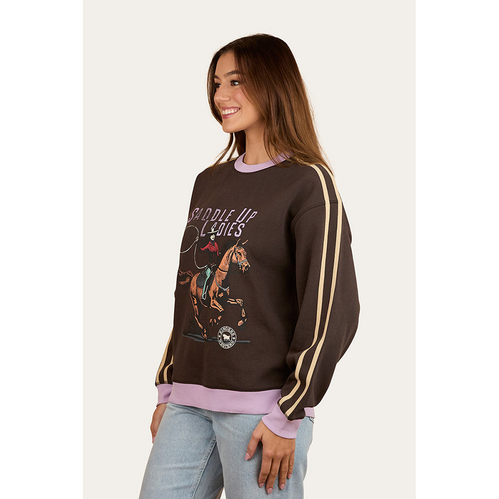 Ringers Western Saddle Up Pullover Crew