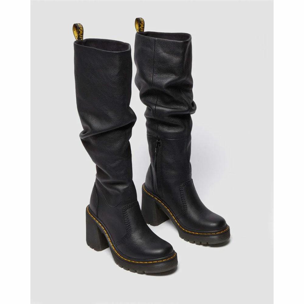 Dr. Martens Kasey Boots - Black Virginia
