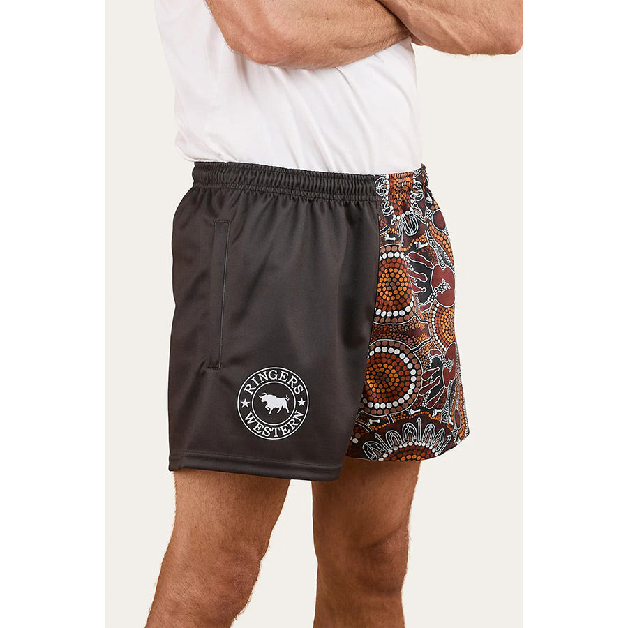 Ringers Western Walkabout Warriors Footy Shorts