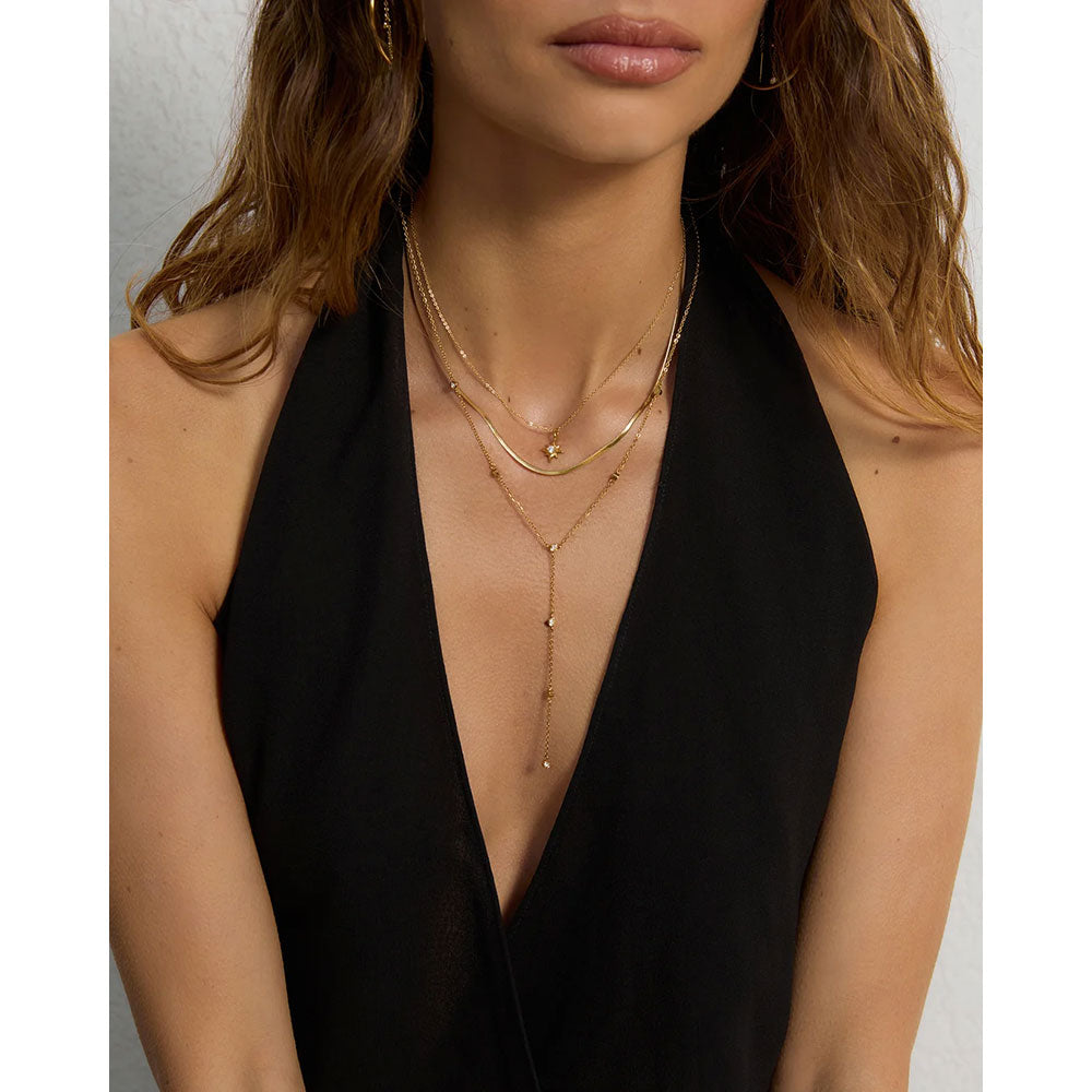 Arms of Eve Zoe Gold Necklace