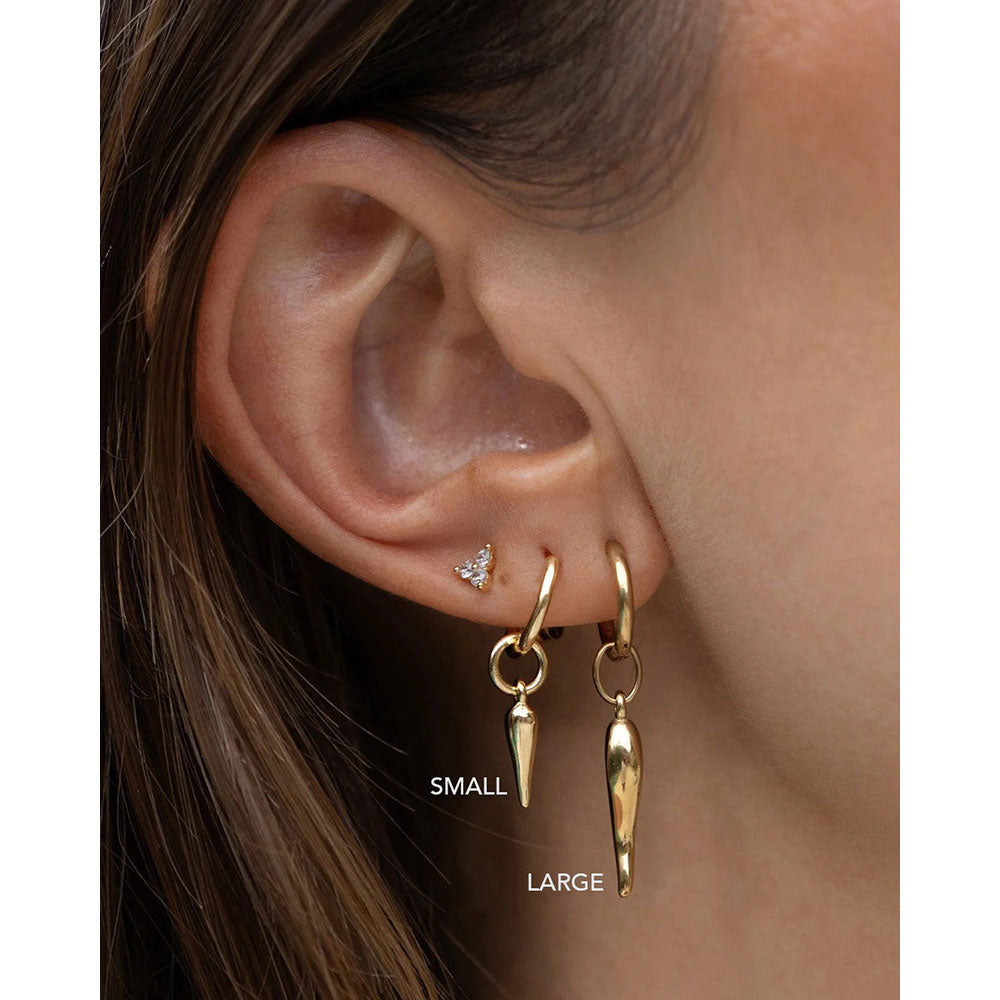 Arms of Eve Cornicello Charm Earrings