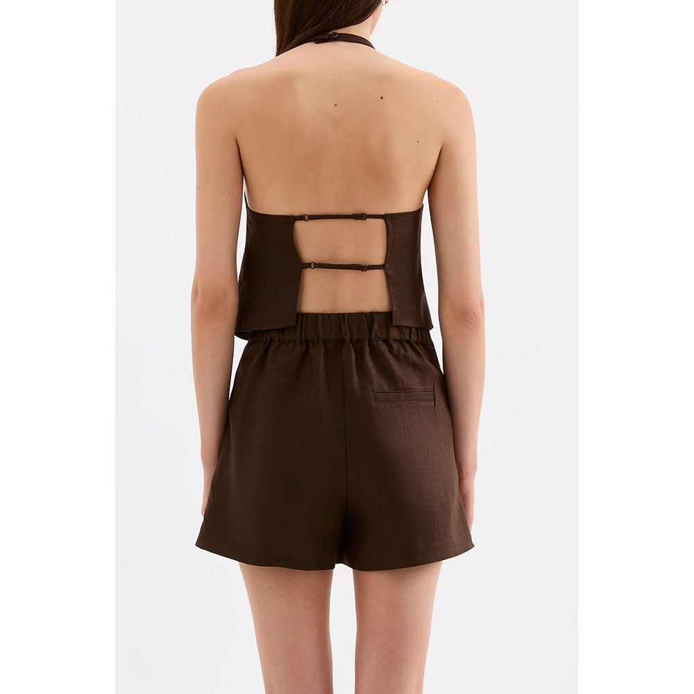 Nude Lucy Riya Linen Top