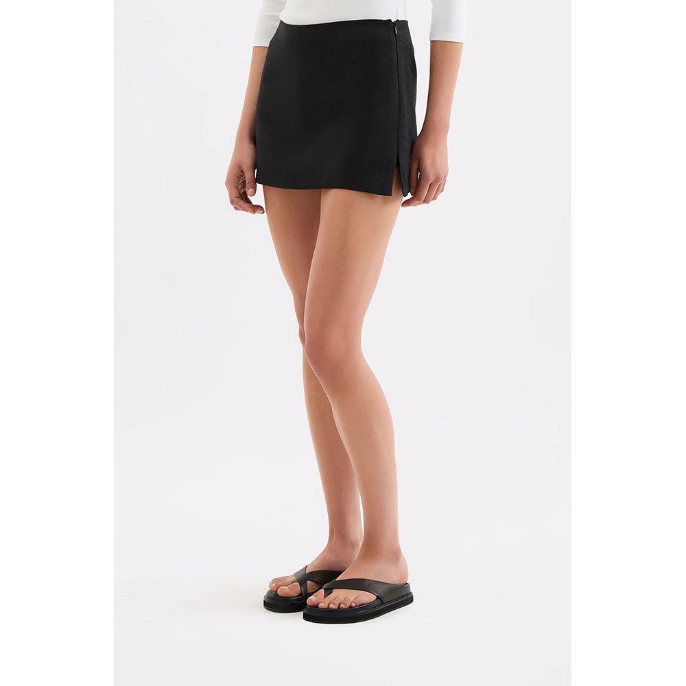 Nude Lucy Carey Linen Skort