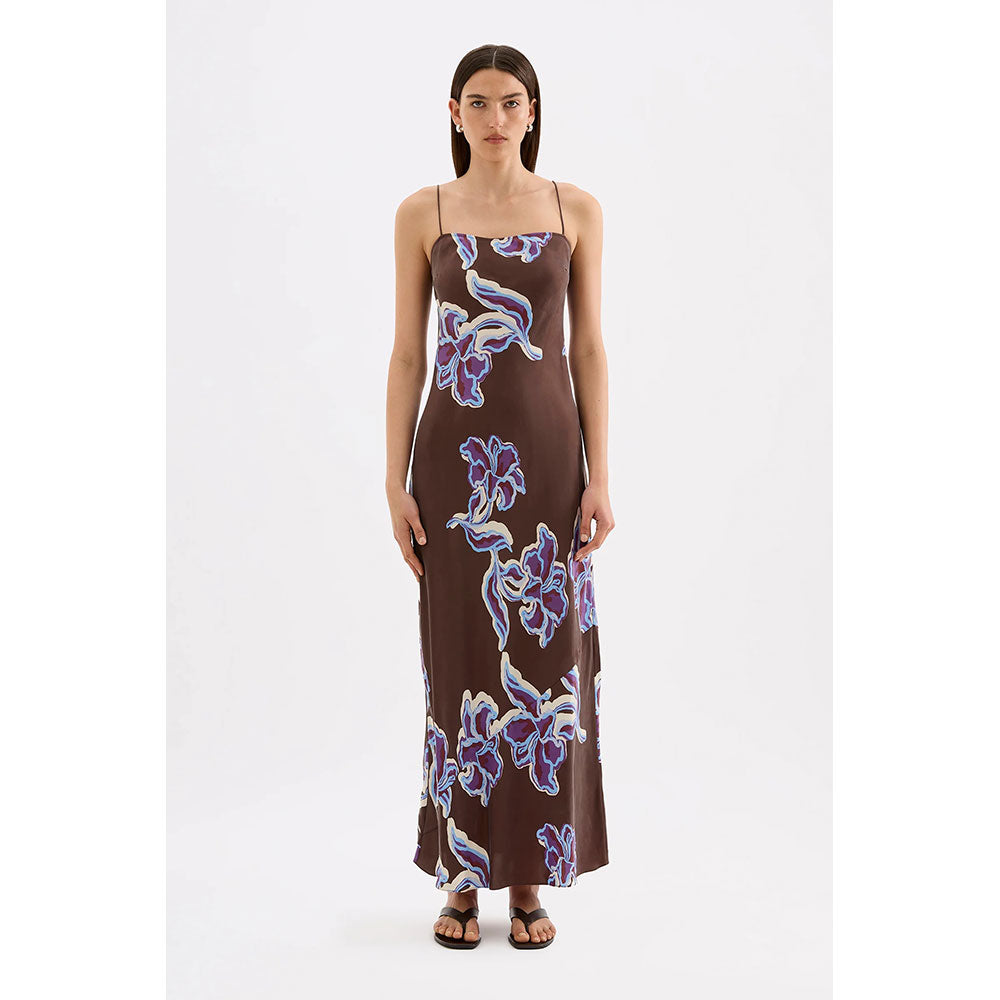 Nude Lucy Azalea Cupro Slip Dress