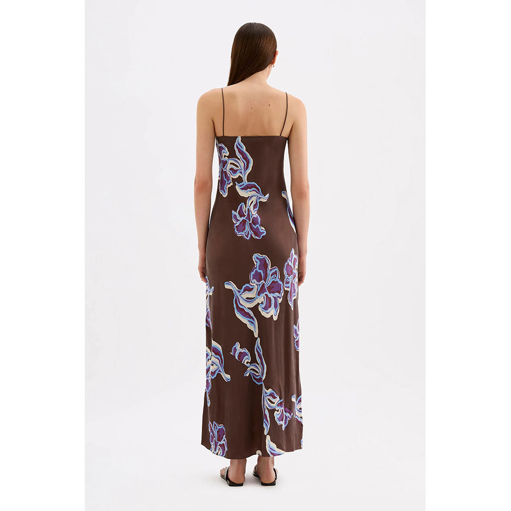 Nude Lucy Azalea Cupro Slip Dress