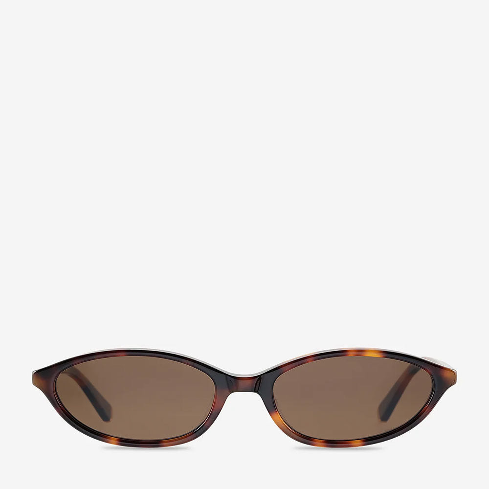 Status Anxiety Apex Sunglasses - Brown Trt/Gold