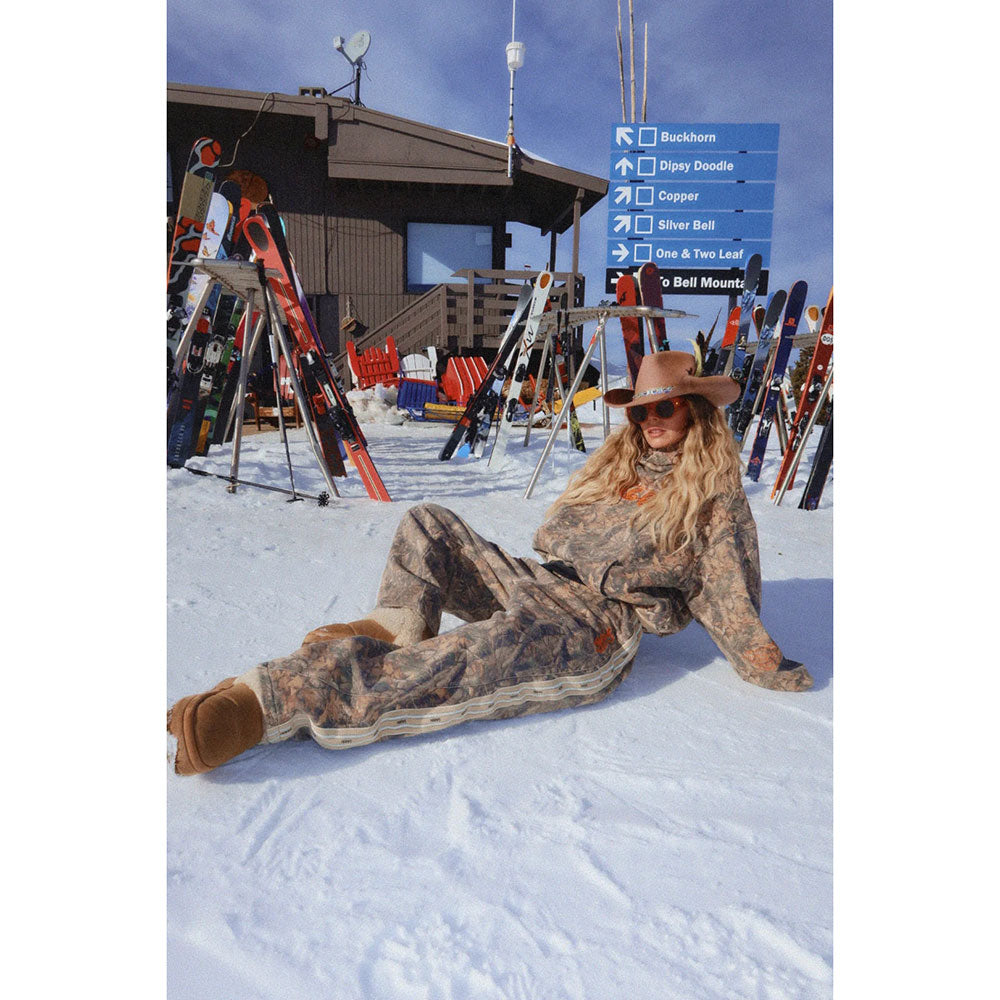 Sabbi Name Yourself Barrel Leg Trackpants - Tree Camo