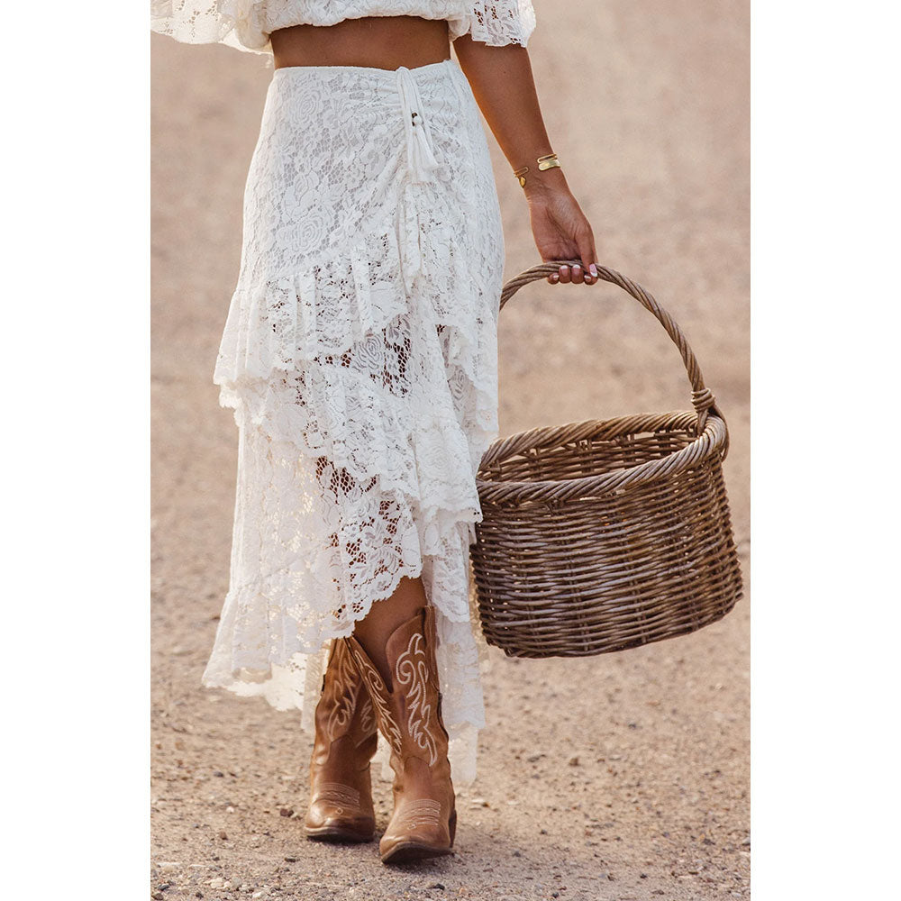 Tropical Dream Ember Frill Skirt