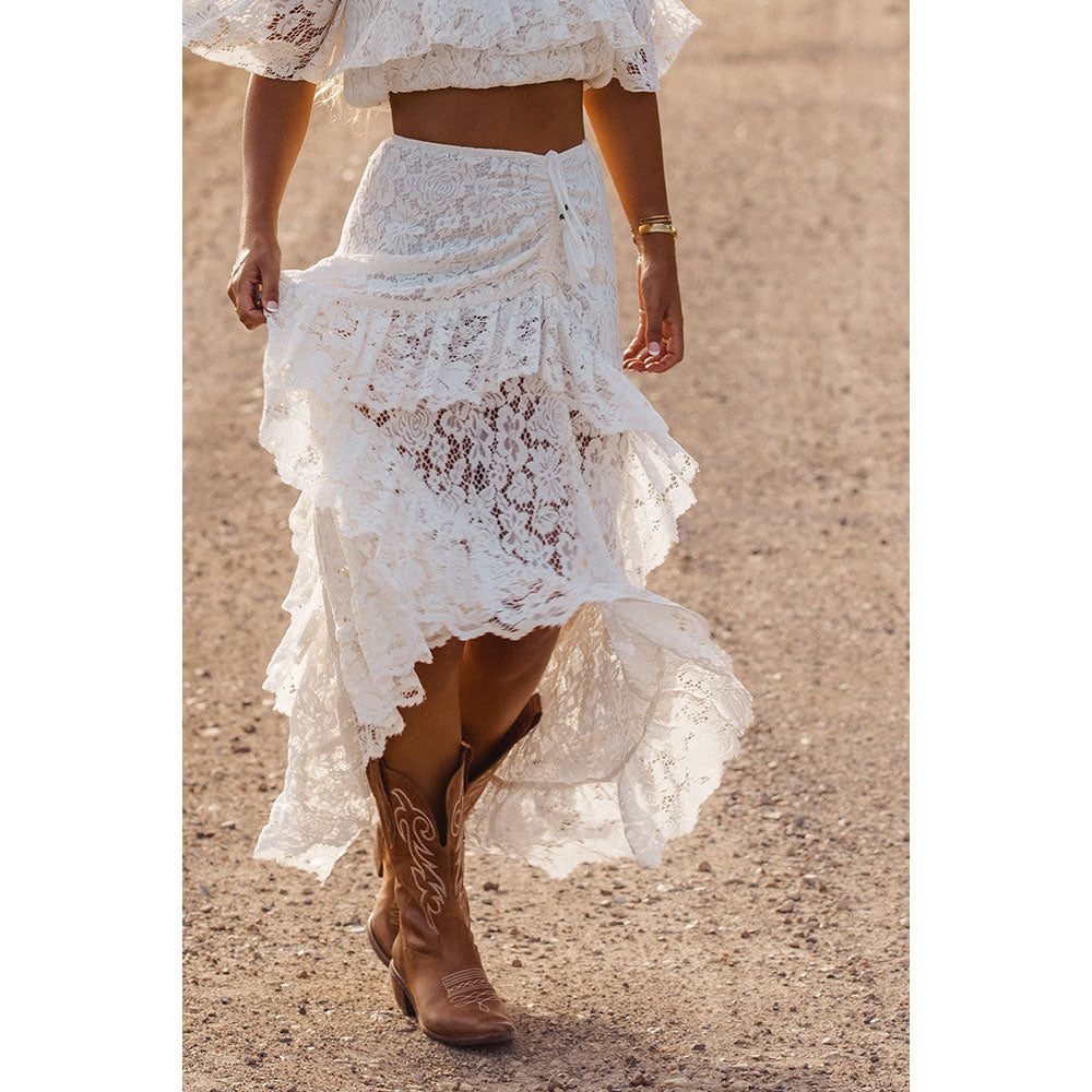 Tropical Dream Ember Frill Skirt