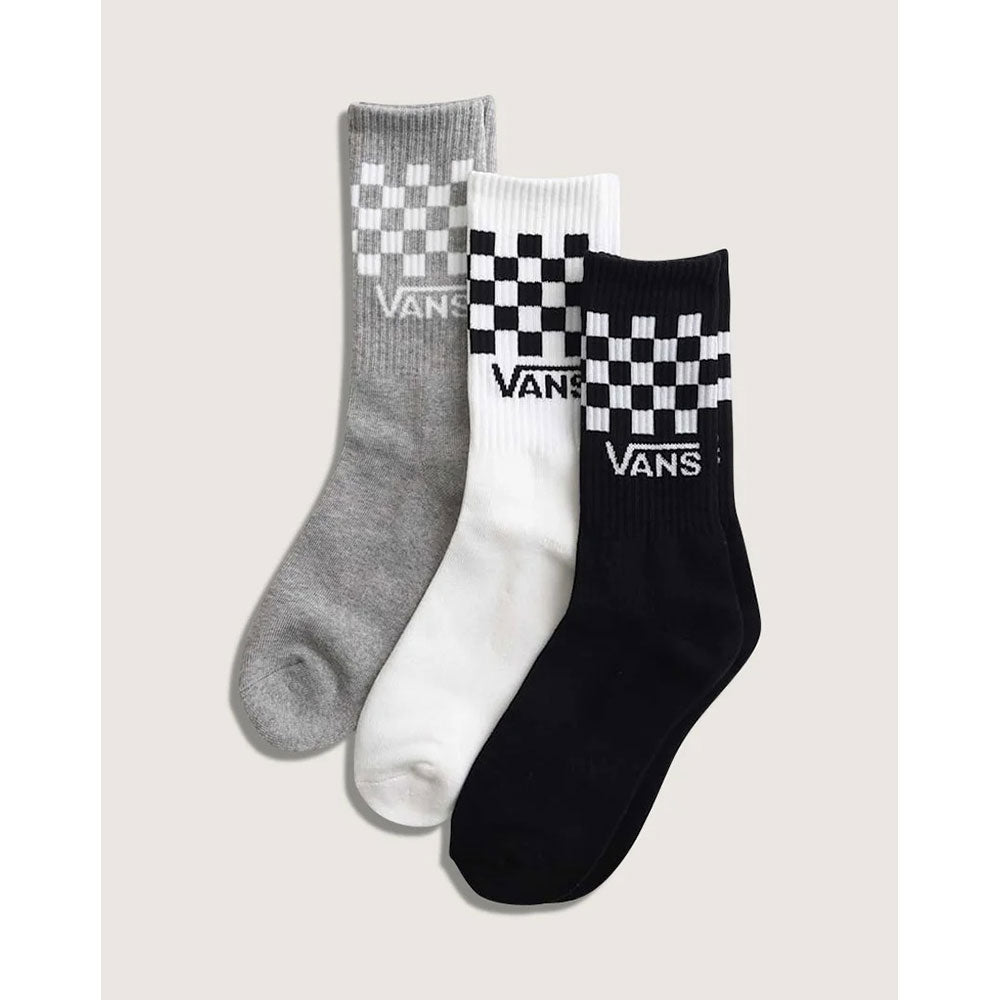Vans Classic Check Crew Socks - 3 Pack