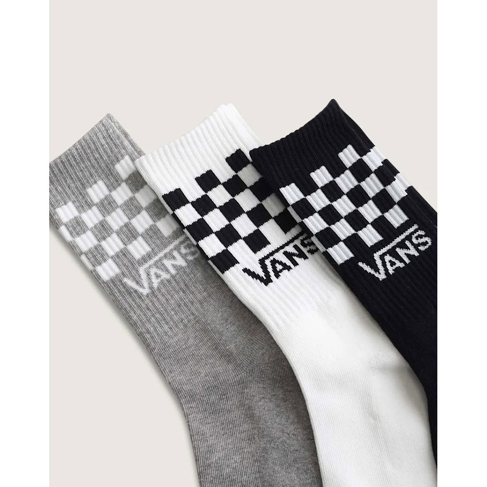 Vans Classic Check Crew Socks - 3 Pack