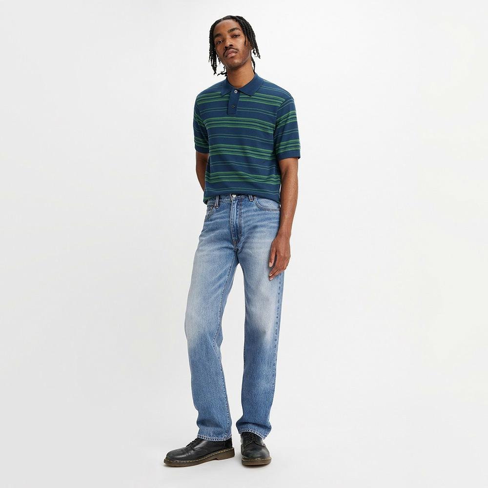 Levis 555 Relaxed Straight Jean - Indigo Champion