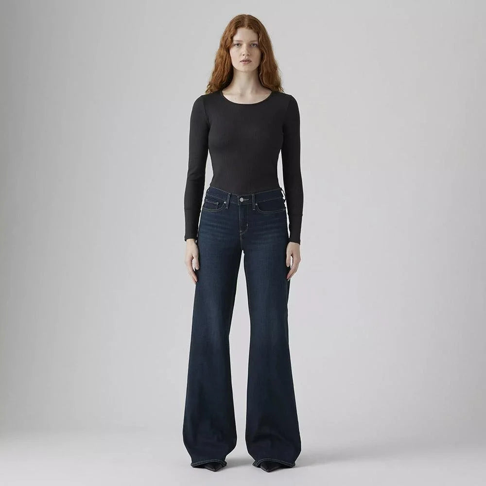 Levis 318 Shaping Wide Leg Jeans - Chances Are