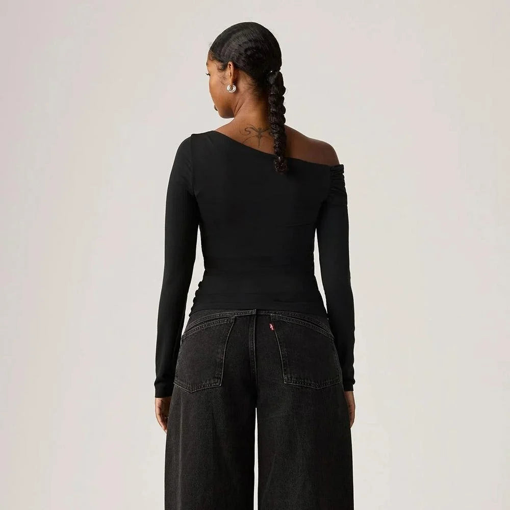 Levis Clara Off Shoulder Long-Sleeve Top
