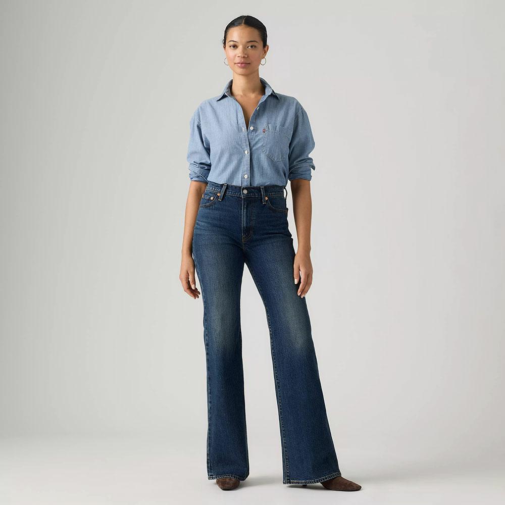 Levis Ribcage Flare Jeans - Gate Keeping