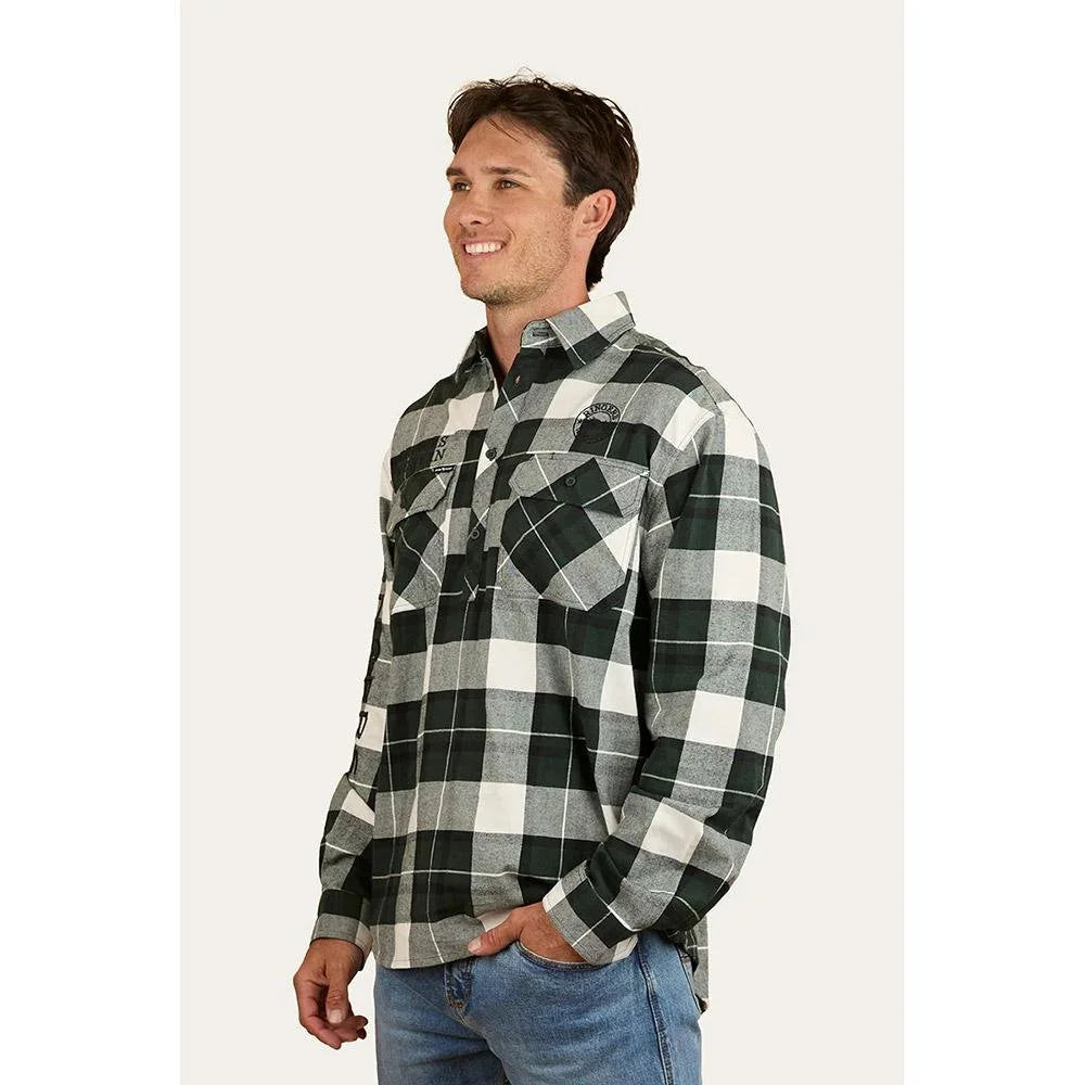 Ringers Western Kingswood Half Button Flannel
