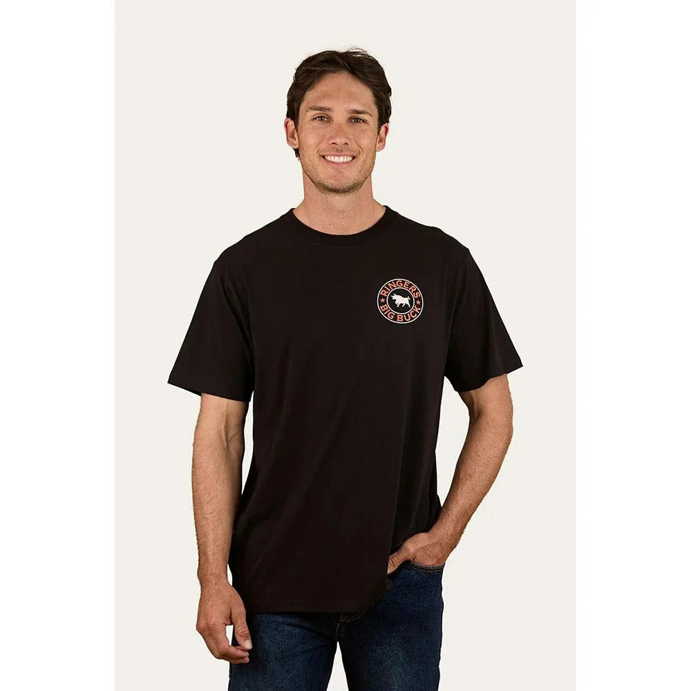 Ringers Western Buck Mens Loose Fit T-Shirt