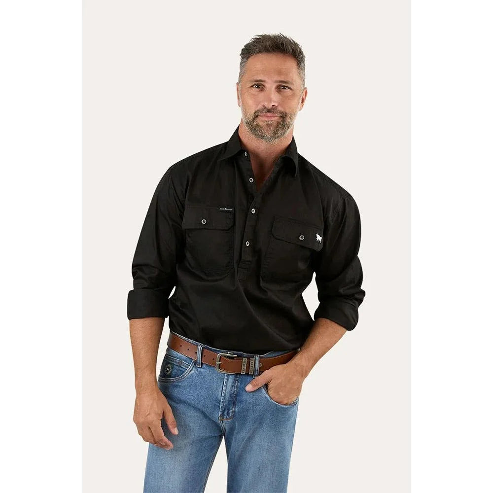 Ringers Western King River Half Button Work Shirt