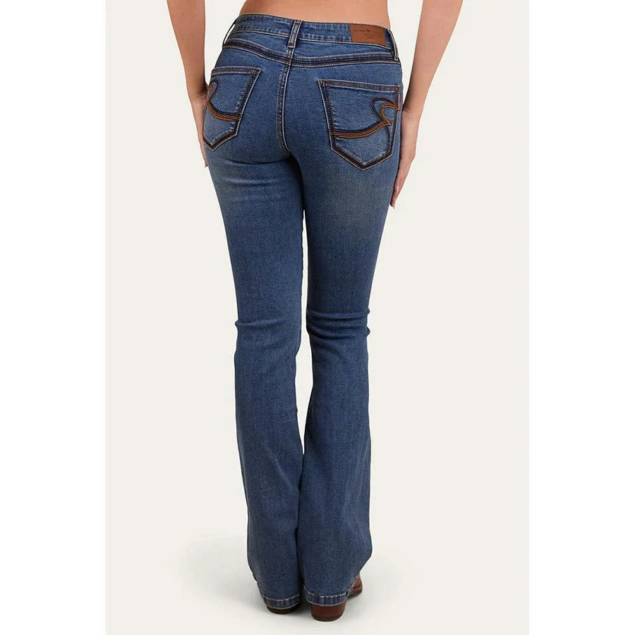 Ringers Western Caroline Mid-Rise Bootleg Jean - Long