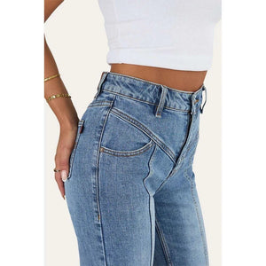 Ringers Western Edith High Rise Bootleg Jean - Long Length