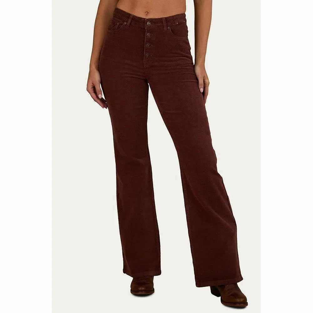 Ringers Western Betsy Corduroy High Rise Bootleg Jean