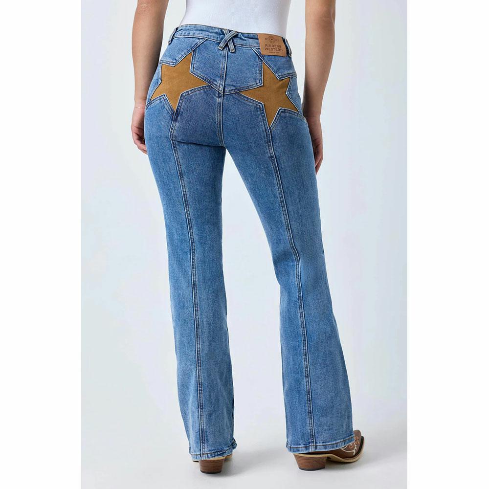 Ringers Western Penny Starstruck High Rise Bootleg Jeans