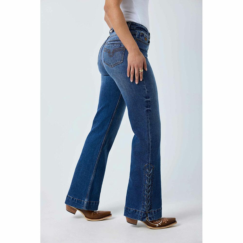 Ringers Western Elly High Rise Wide Bootleg Jean