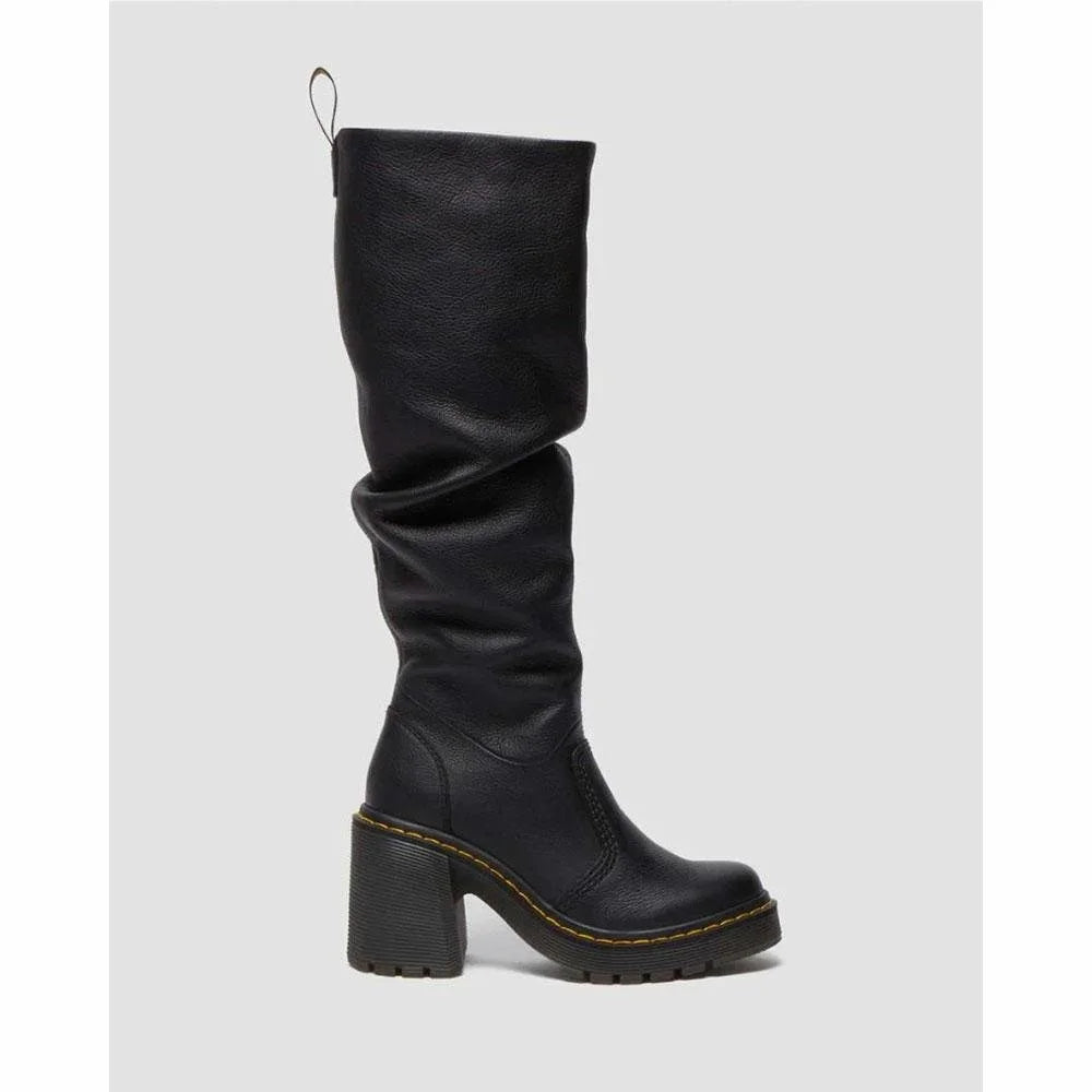 Dr. Martens Kasey Boots - Black Virginia