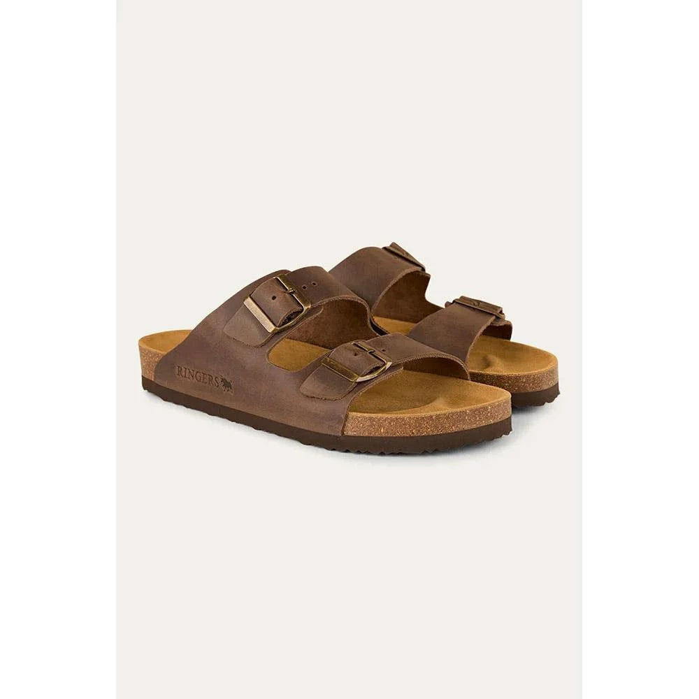 Ringers Western Ashford Cork Leather Sandal