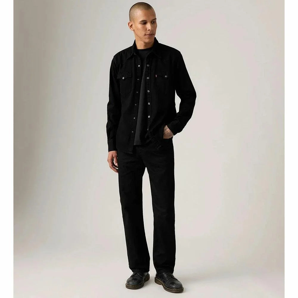 Levis 516 Slim Straight Jeans - Black Rinse
