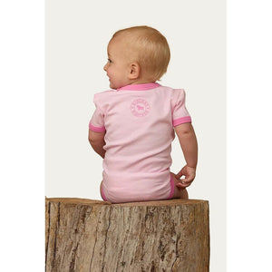 Ringers Western Howdy Cowgirl Short Sleeve Baby Romper