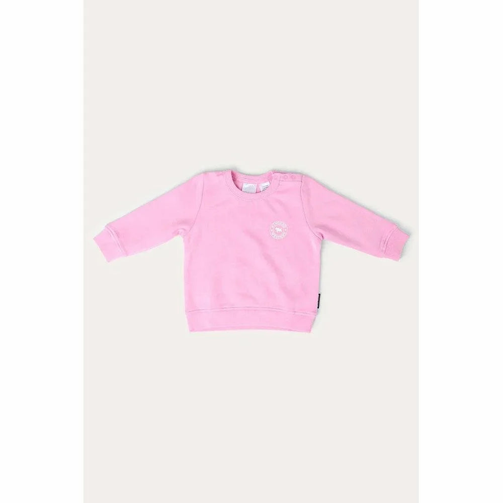Ringers Western Mini Ringer Babies Signature Bull Fleece Pullover