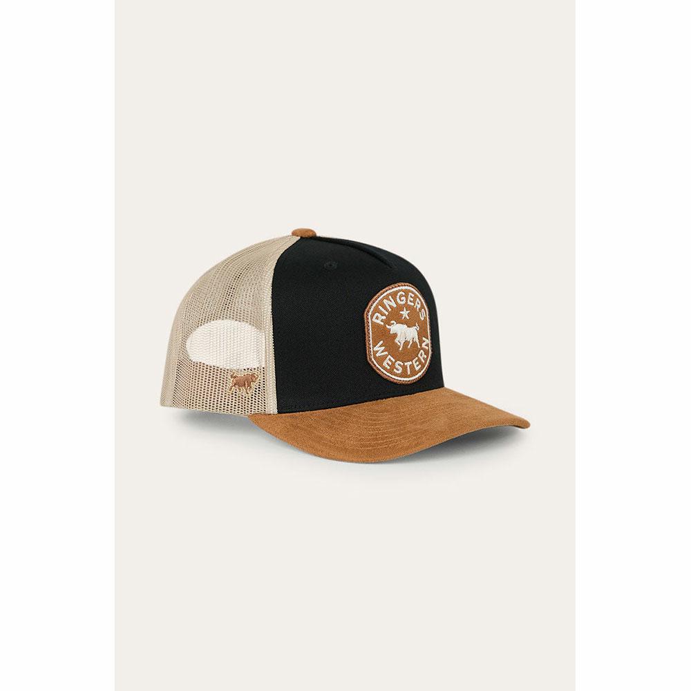 Ringers Western Outback Hide Roadhouse Trucker Cap