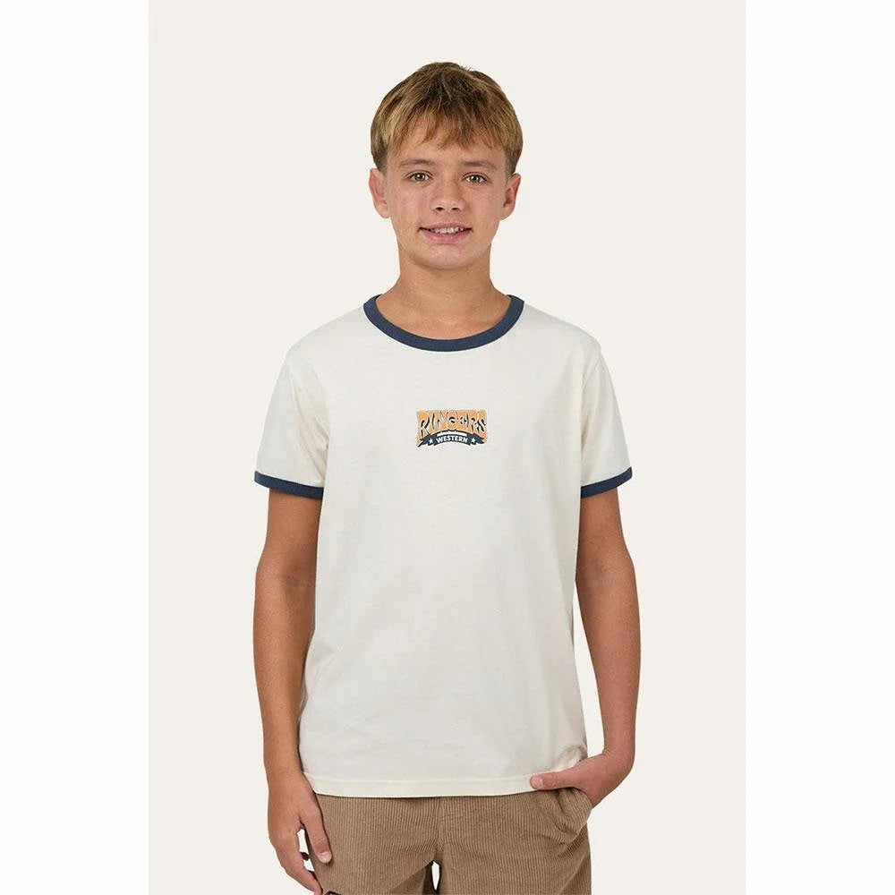Ringers Western Dust N Ropes Boys Ringer T-Shirt