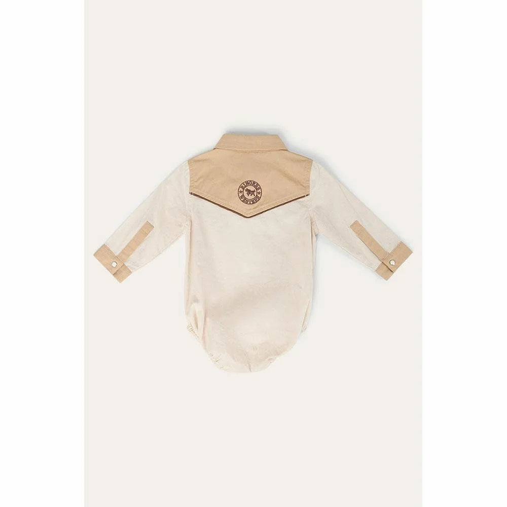 Ringers Western Beau Babies Western Shirt Romper