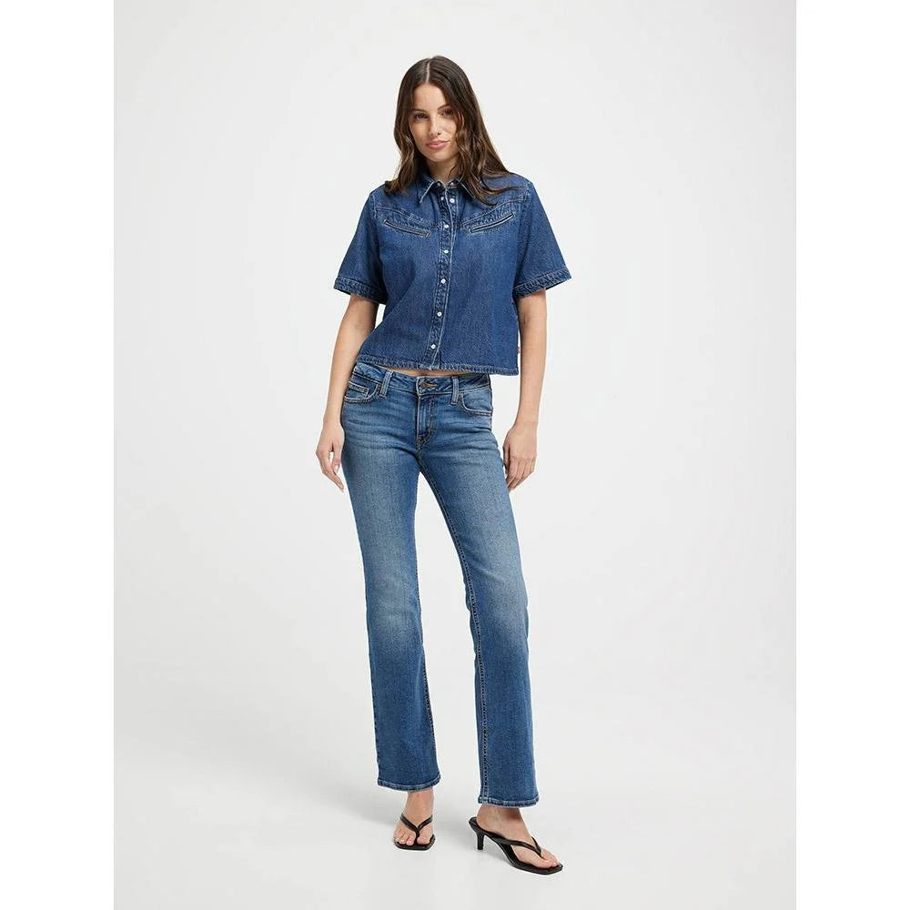 Levis Superlow Boot Jeans - Darted Denim