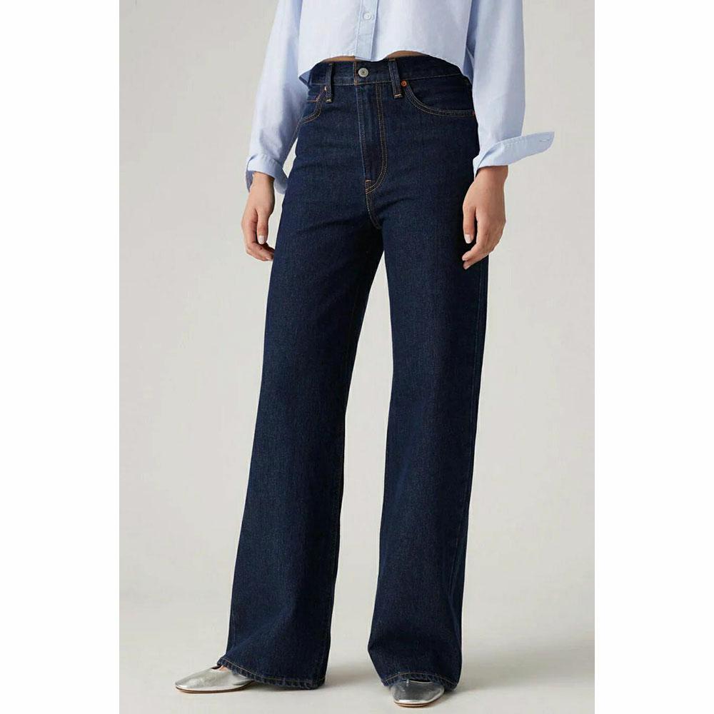 Levis Ribcage Wide Leg Jeans - Shaded View