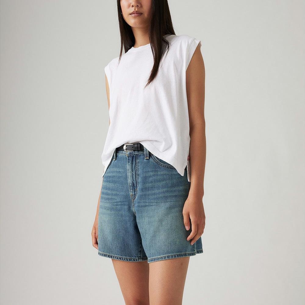 Flaxing Levis High Rise Baggy Shorts - Stop Flaxing