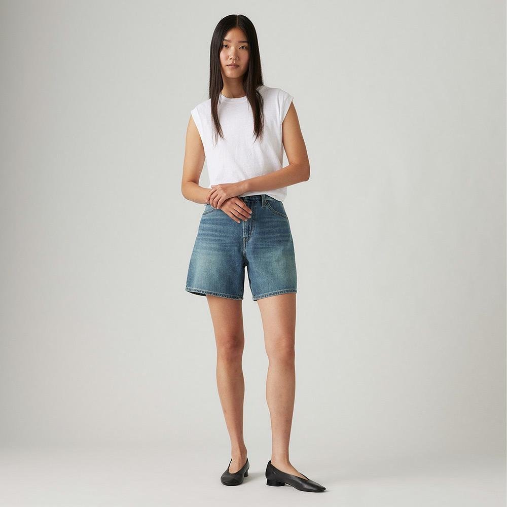 Levis High Rise Baggy Shorts - Stop Flaxing