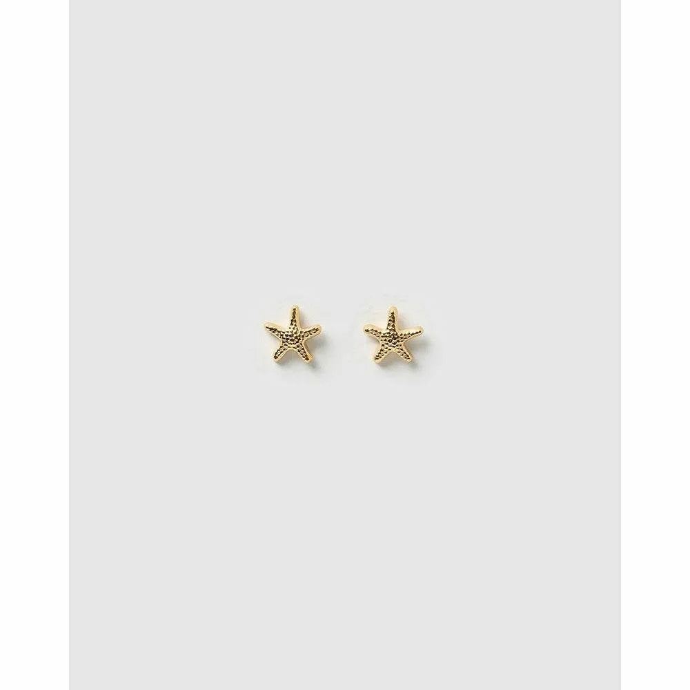 Arms of Eve Starfish Gold Studs