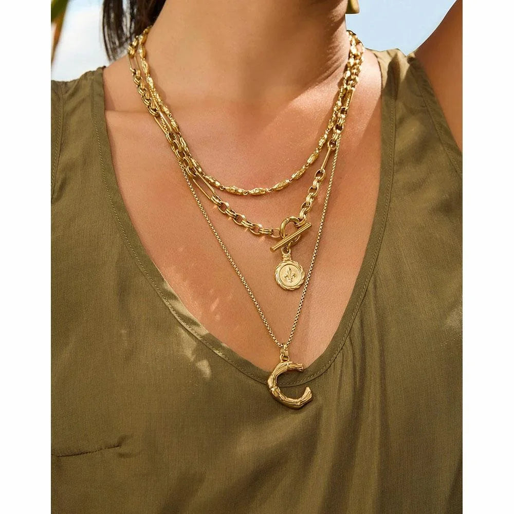 Arms of Eve Fleur De Lis Necklace