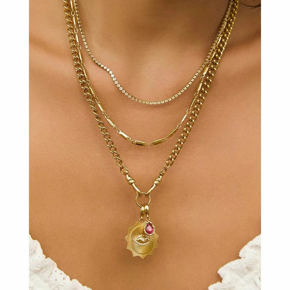 Arms of Eve Solstice Gold Necklace