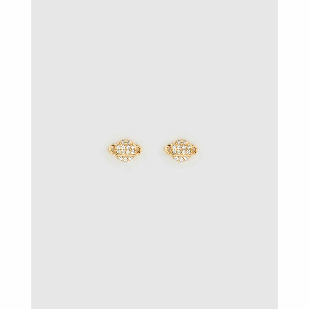 Arms of Eve Saturn Stud Earrings