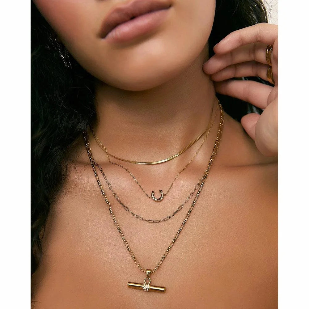 Arms of Eve Lucky Horseshoe Necklace