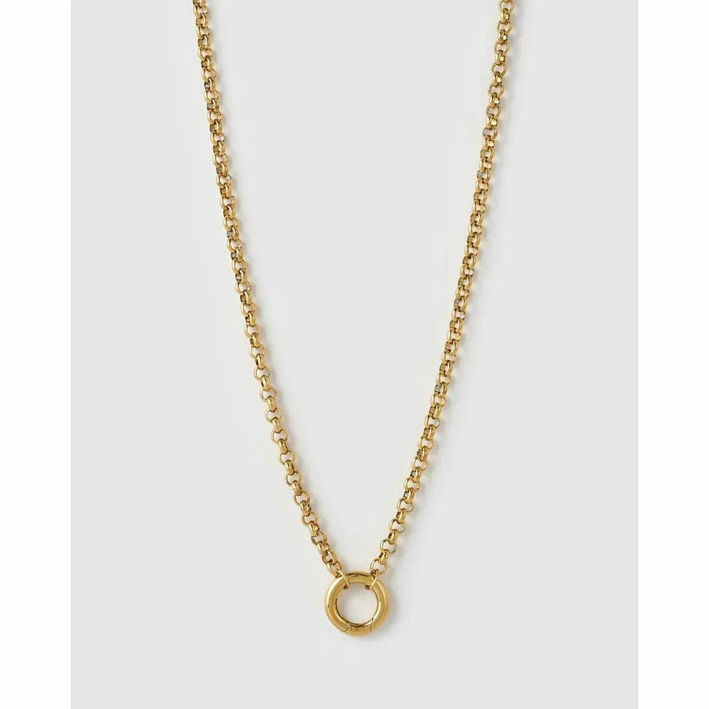 Arms of Eve Circle Charm Necklace