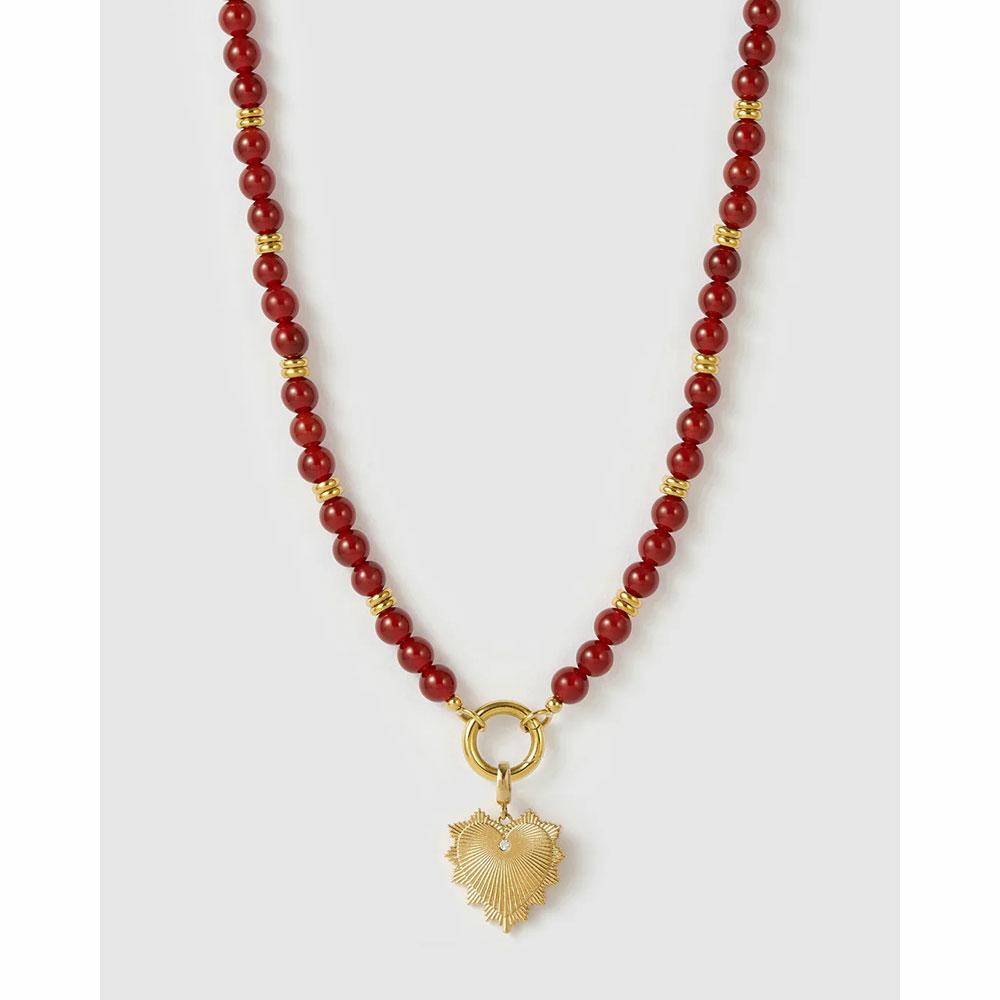 Arms of Eve Velvet Charm Necklace