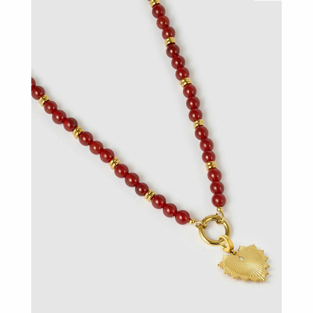 Arms of Eve Velvet Charm Necklace
